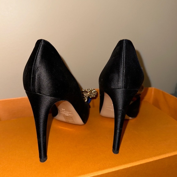 Valentino Satin D’Orsay Pumps - Picture 3 of 5